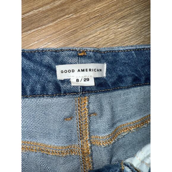 Good American Good Curve Boot distressed hem - size 8/29 - Picture 3 of 9